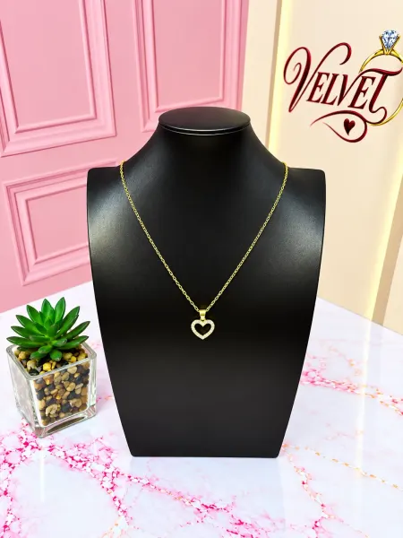 Collar Corazón Dorado