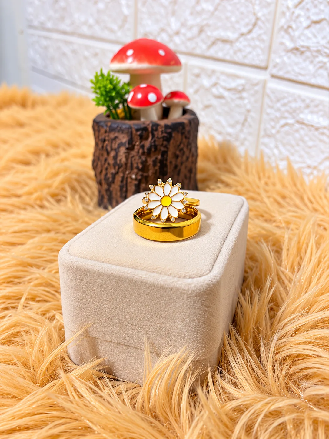 Dúo de Anillos Margarita