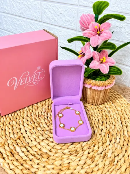 Pulsera Discos de Nácar