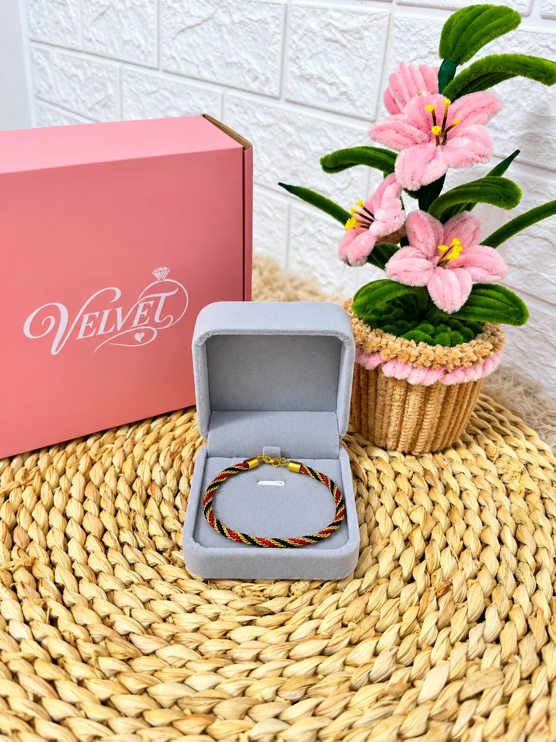 Pulsera Hilo Tricolor