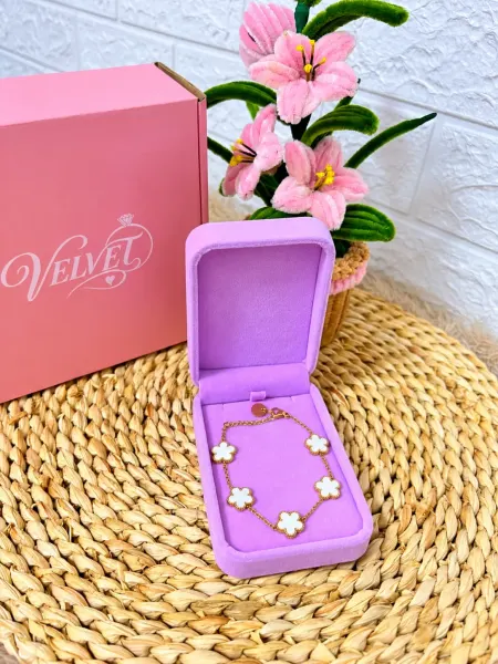 Pulsera Flores de Nácar