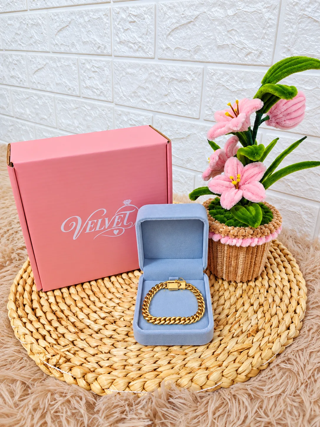 Pulsera Cadena Dorada