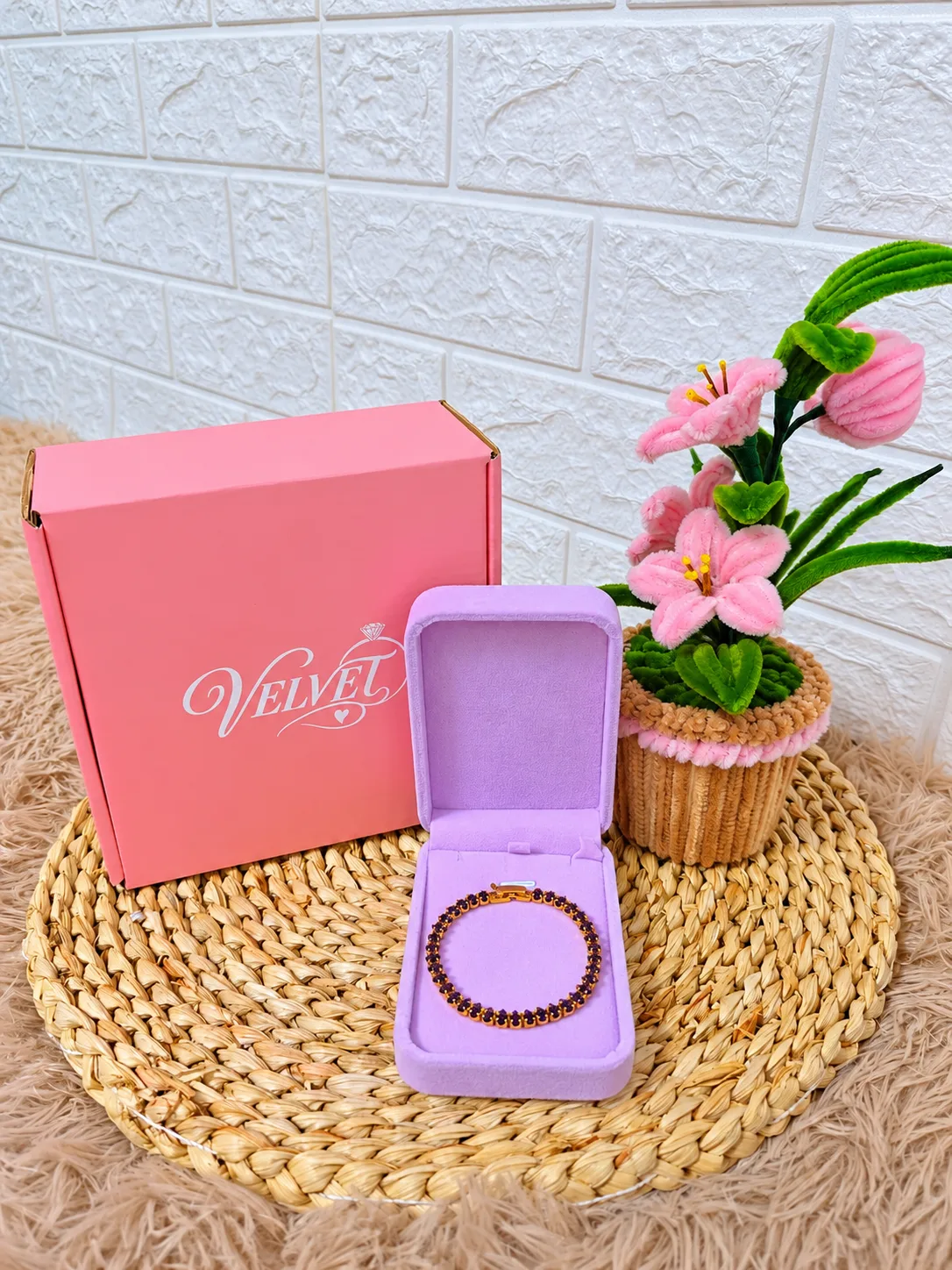 Pulsera Tenis Granate